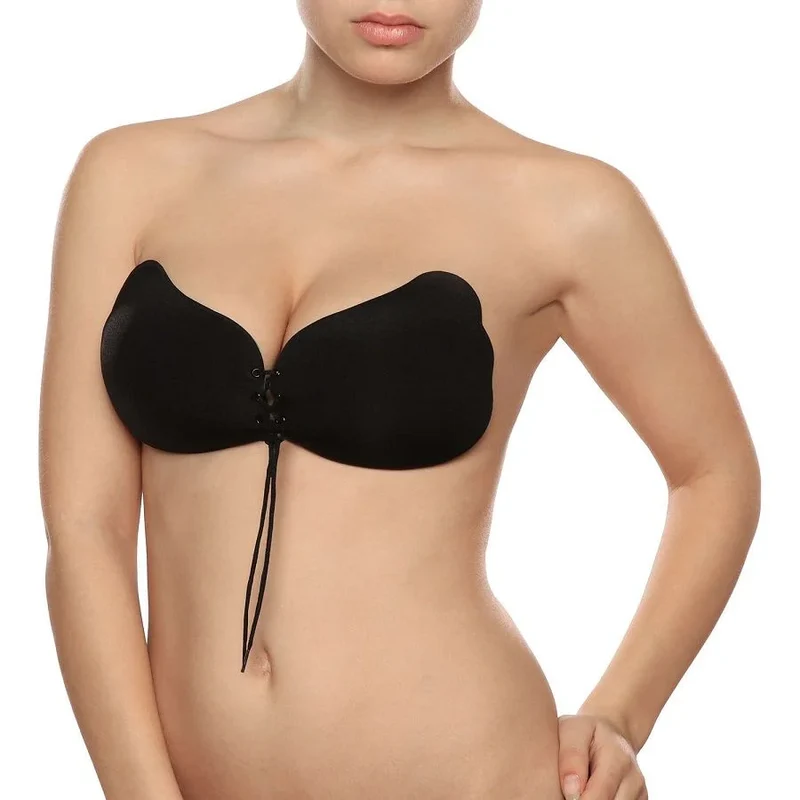 BYE-BRA - LACE-IT ENHANCEMENT PUSH-UP SCHWARZ CUP C