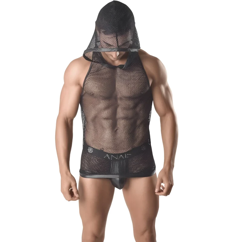ANAIS MEN - ARES HOODED T-SHIRT