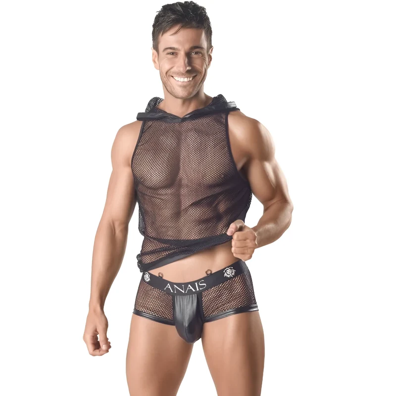 ANAIS MEN - ARES HOODED T-SHIRT