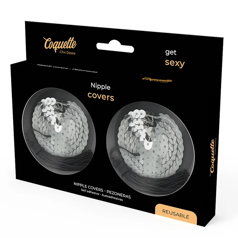 COQUETTE CHIC DESIRE - SILBERNE NIPPELCOVER