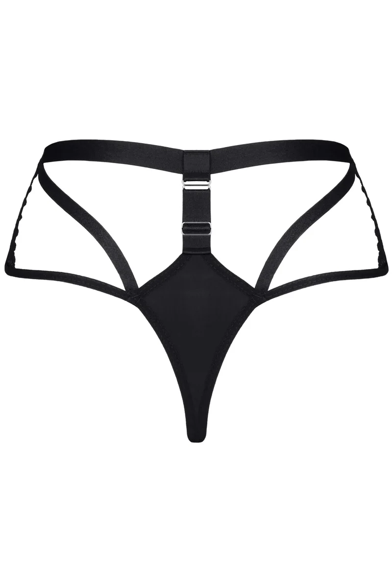 schwarzer Panty LXSarita001 von Demoniq