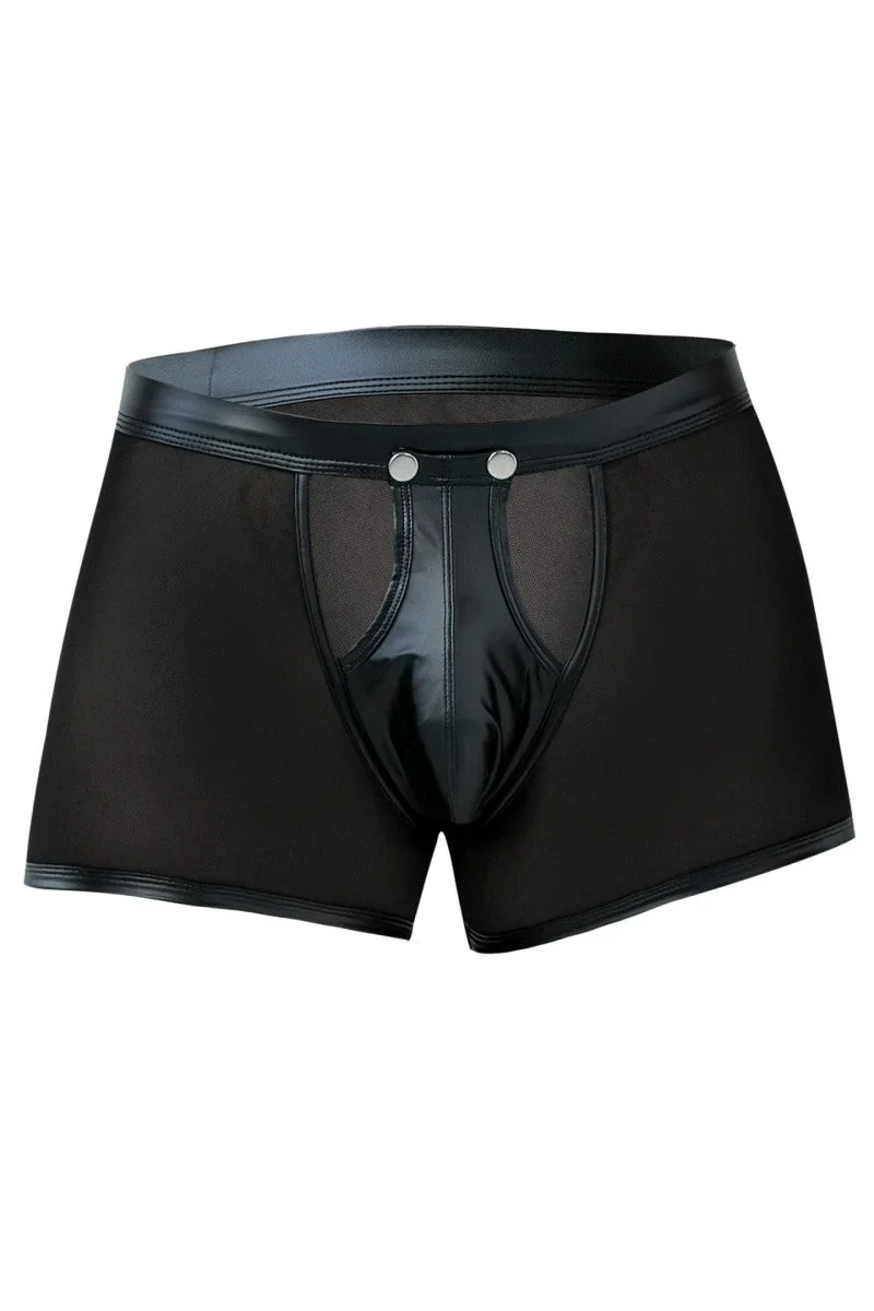 schwarzer Sheer Boxer C4MRAV101 von Cut4Men