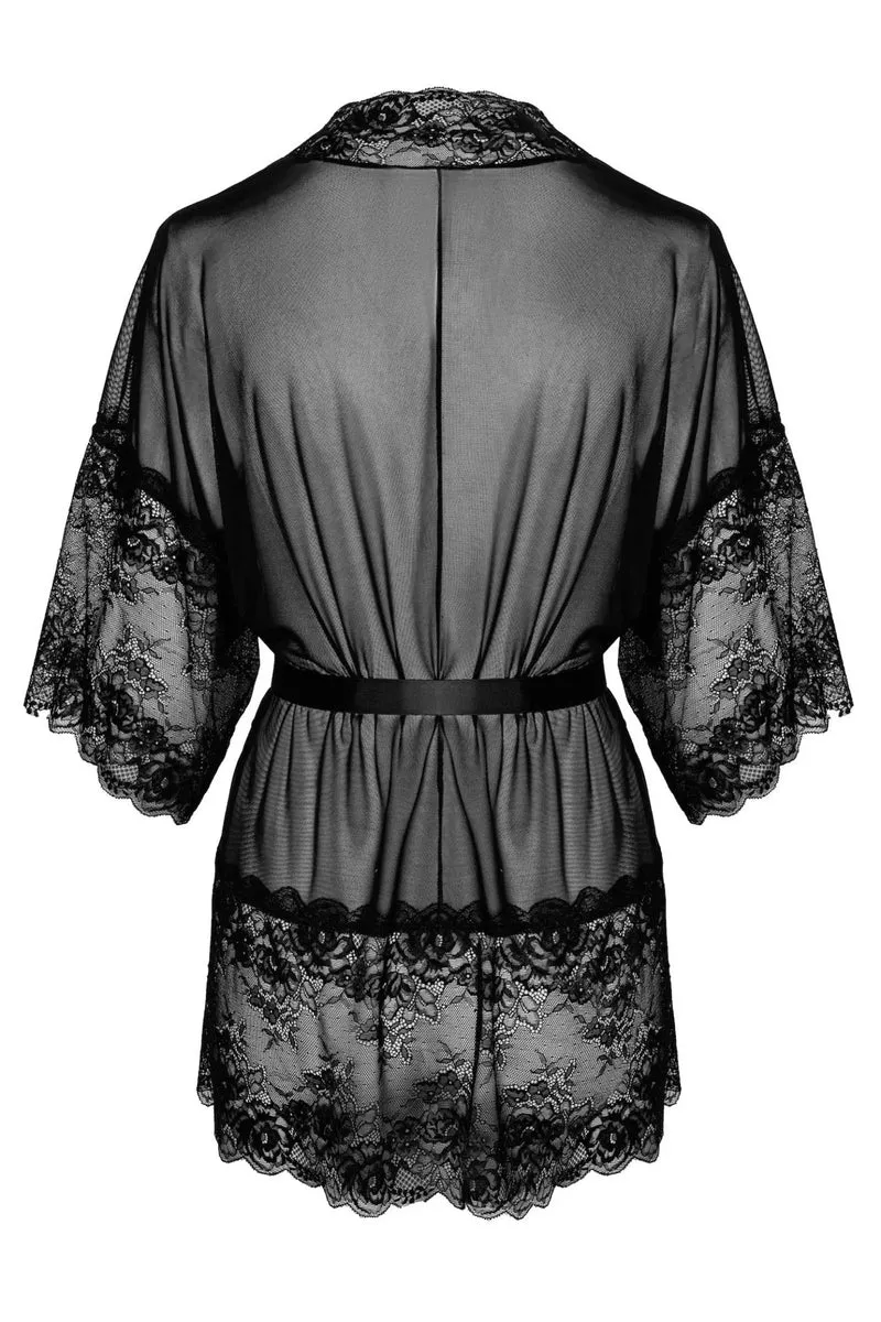 KISS245 Negligee aus Netz und Spitze von Kissable