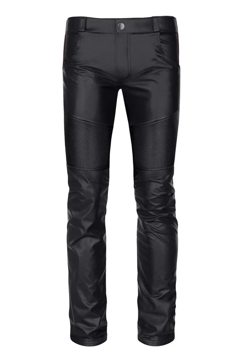 lange klassische Herren Hose RMVitale001 schwarz vob Regnes Fetish Planet