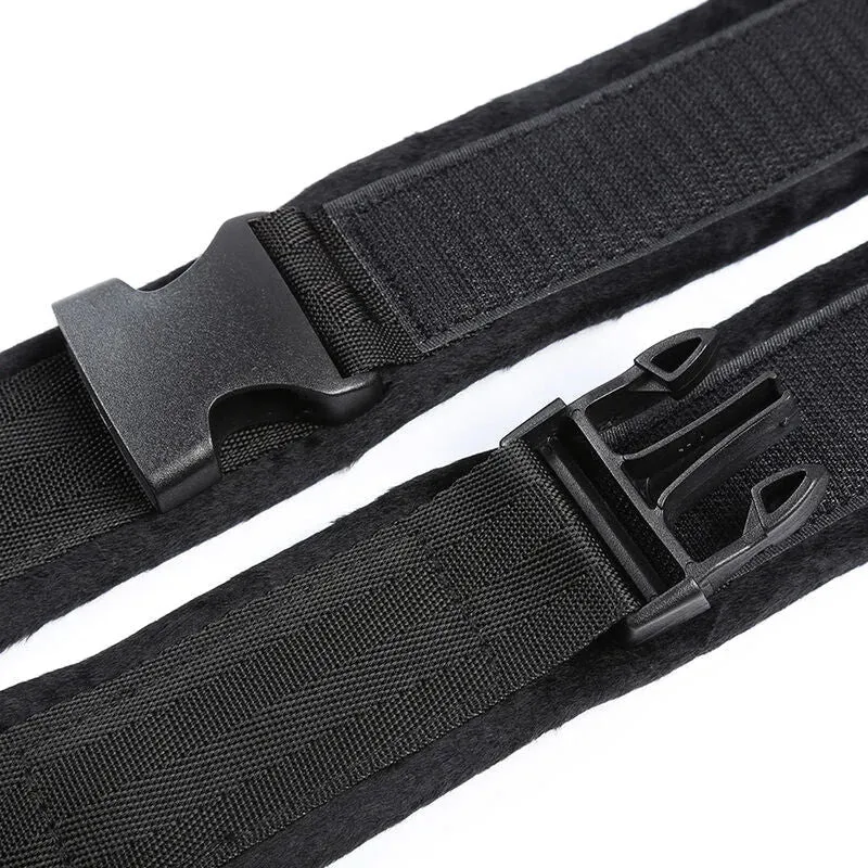 OHMAMA FETISH - HANDGELENKFesselN AUS NYLON MIT HAKEN- UND SCHLEIFENVERSCHLUSS