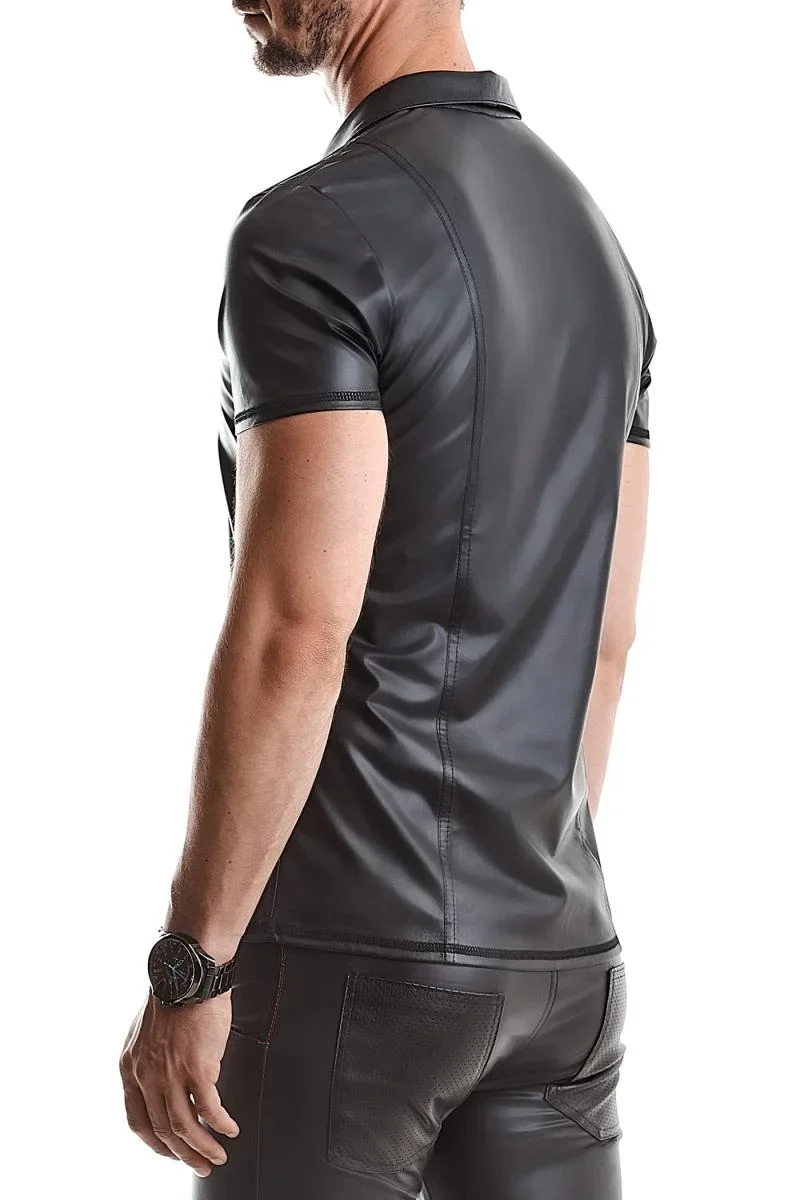 Herren T-Shirt RMRomano001 schwarz von Regnes Fetish Planet
