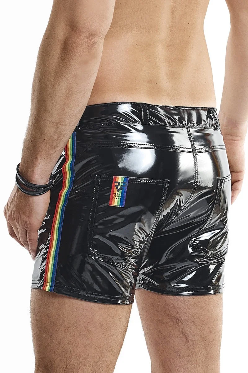 Herren Shorts RMFelicianoRBW schwarz von Pride Festih Line