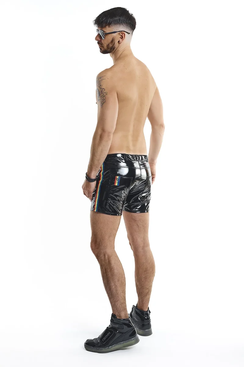Herren Shorts RMFelicianoRBW schwarz von Pride Festih Line