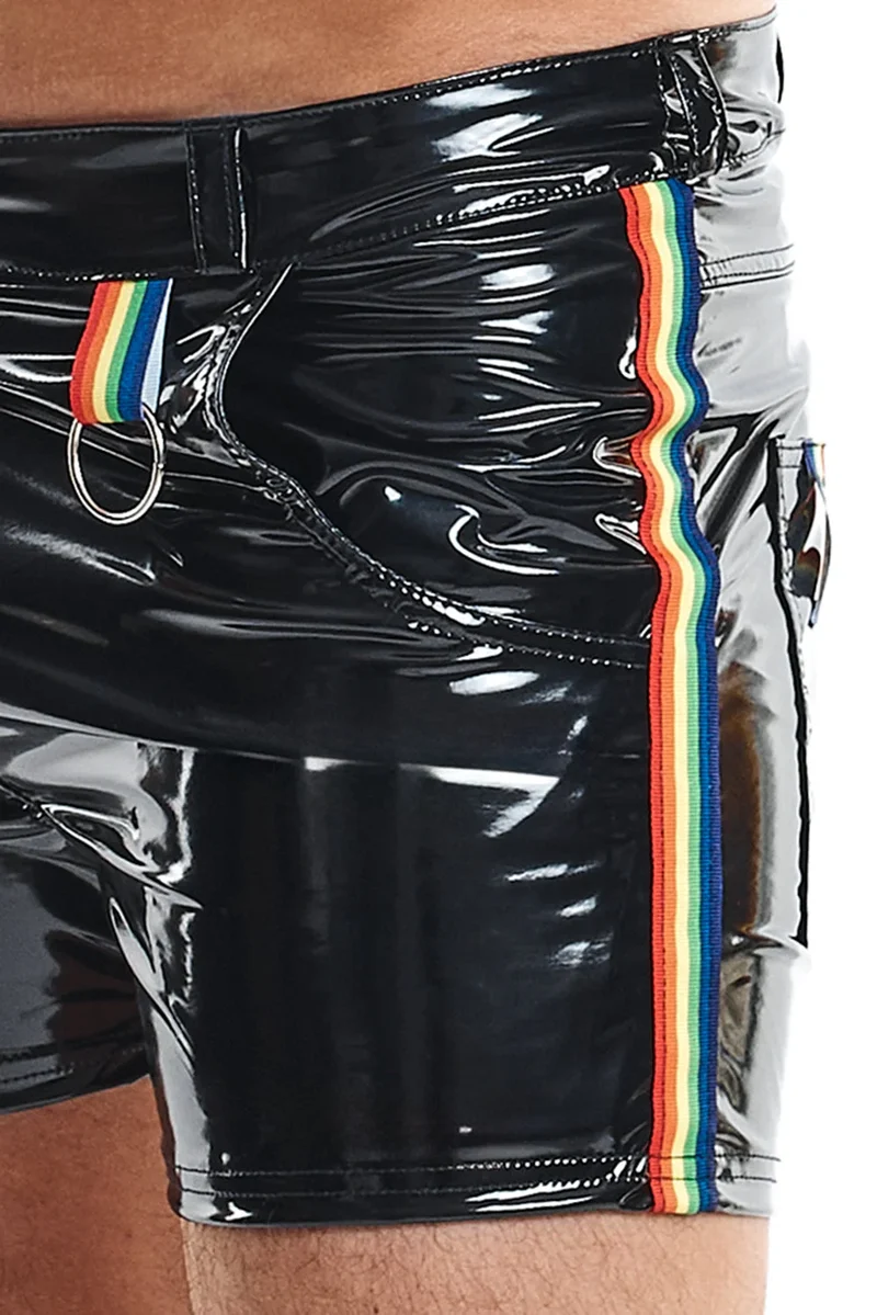 Herren Shorts RMFelicianoRBW schwarz von Pride Festih Line