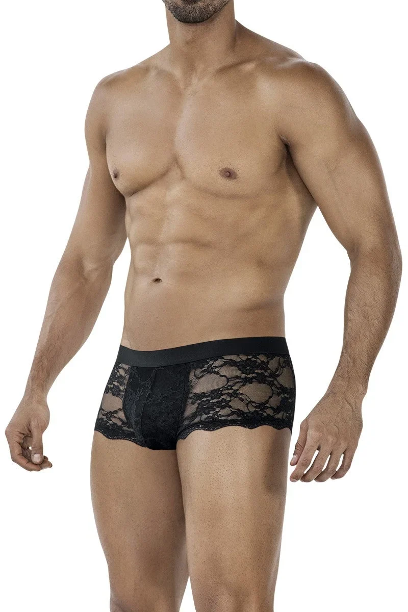 schwarzer Lacey Trunk Shorts C4MRAV106 von Cut4Men