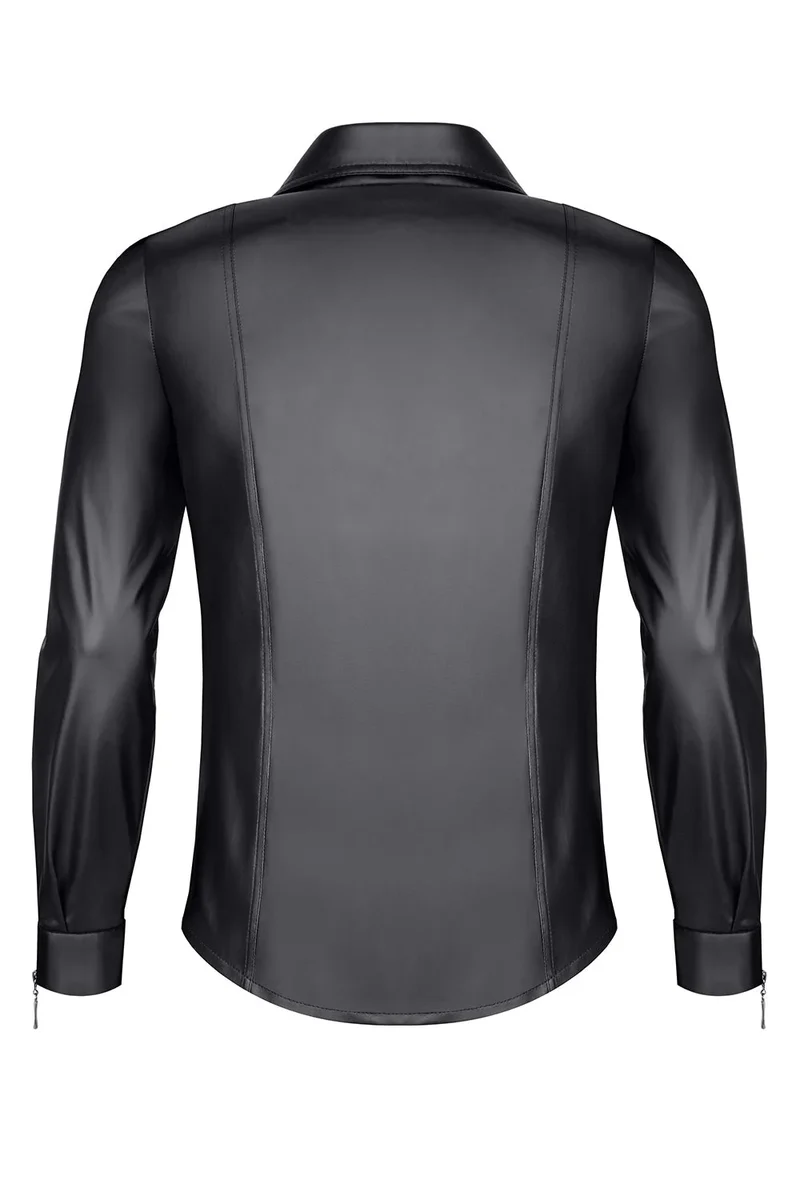 langarm Herren Shirt RMPasquale001 schwarz von Regnes Fetish Planet