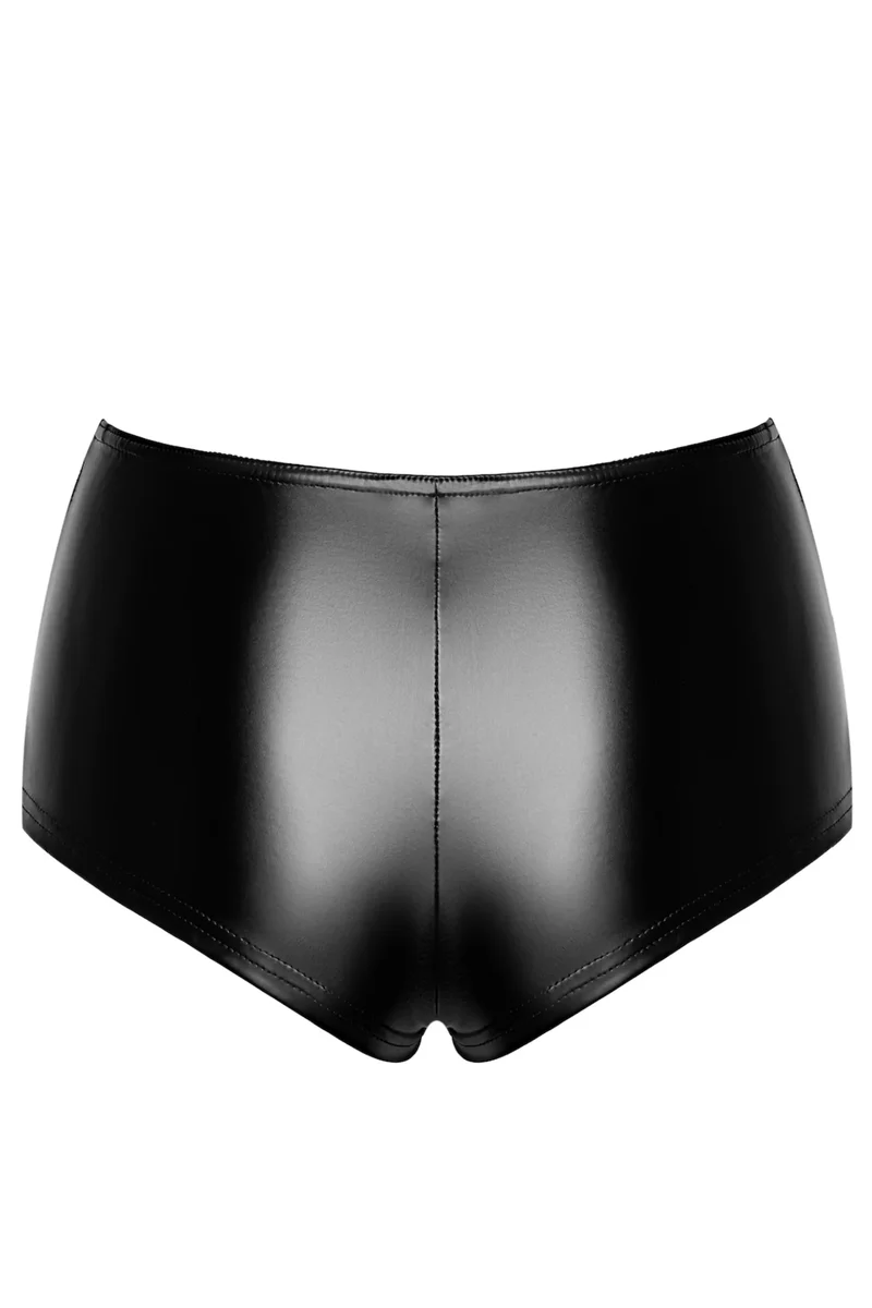 NOIR HANDMADE – F335 Wetlook Shorts High-Waist