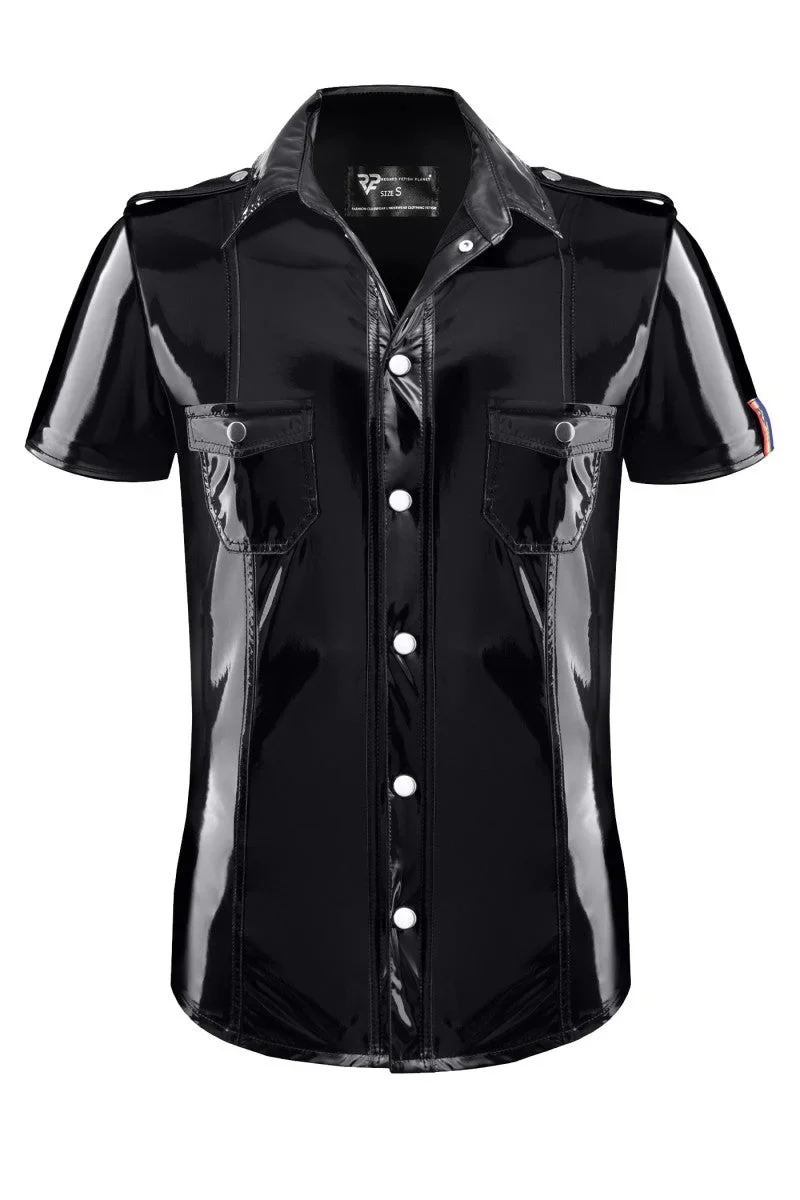 PVC Herren T-Shirt RMLuigiRBW schwarz von Pride Festih Line