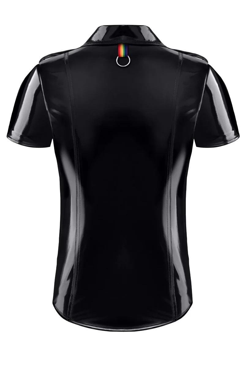 PVC Herren T-Shirt RMLuigiRBW schwarz von Pride Festih Line