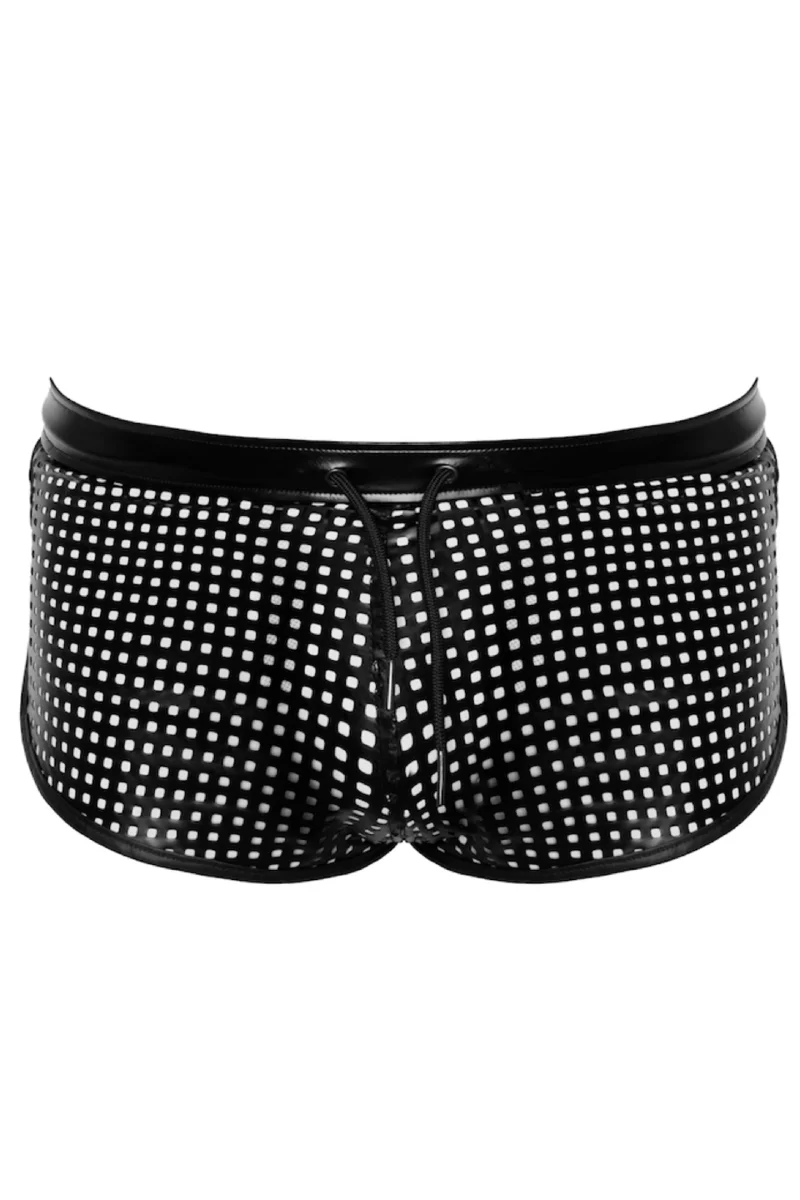 schwarze Shorts H079 von Noir Handmade Chaos Collection