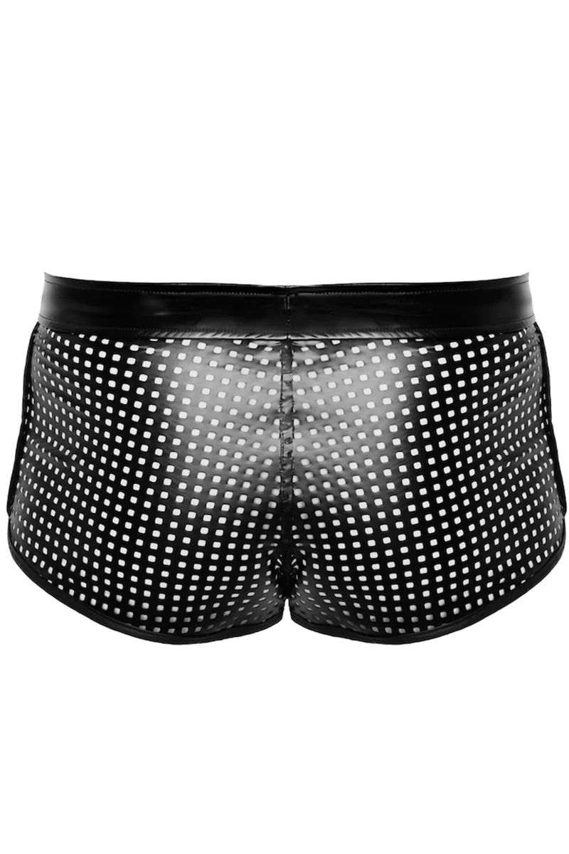 schwarze Shorts H079 von Noir Handmade Chaos Collection