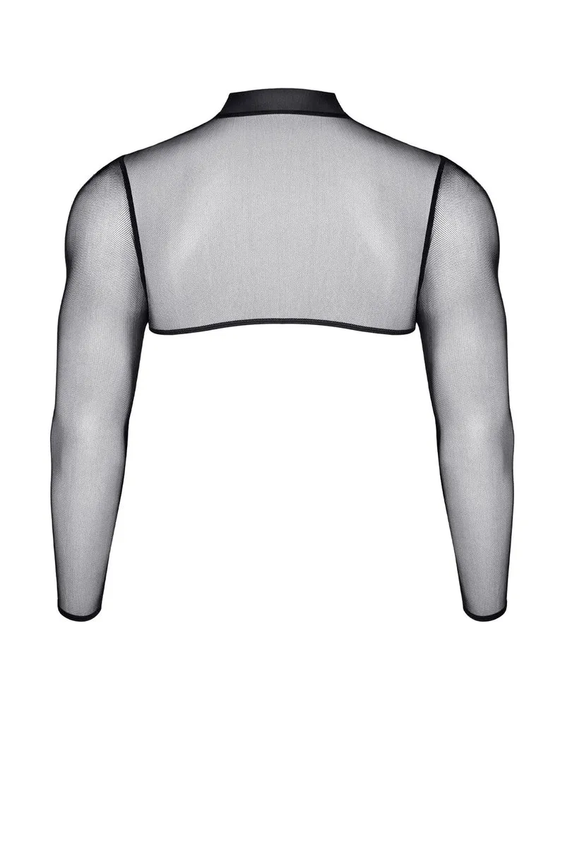 schwarzes Damen-Top TDInge001 von Demoniq Total Domination Collection