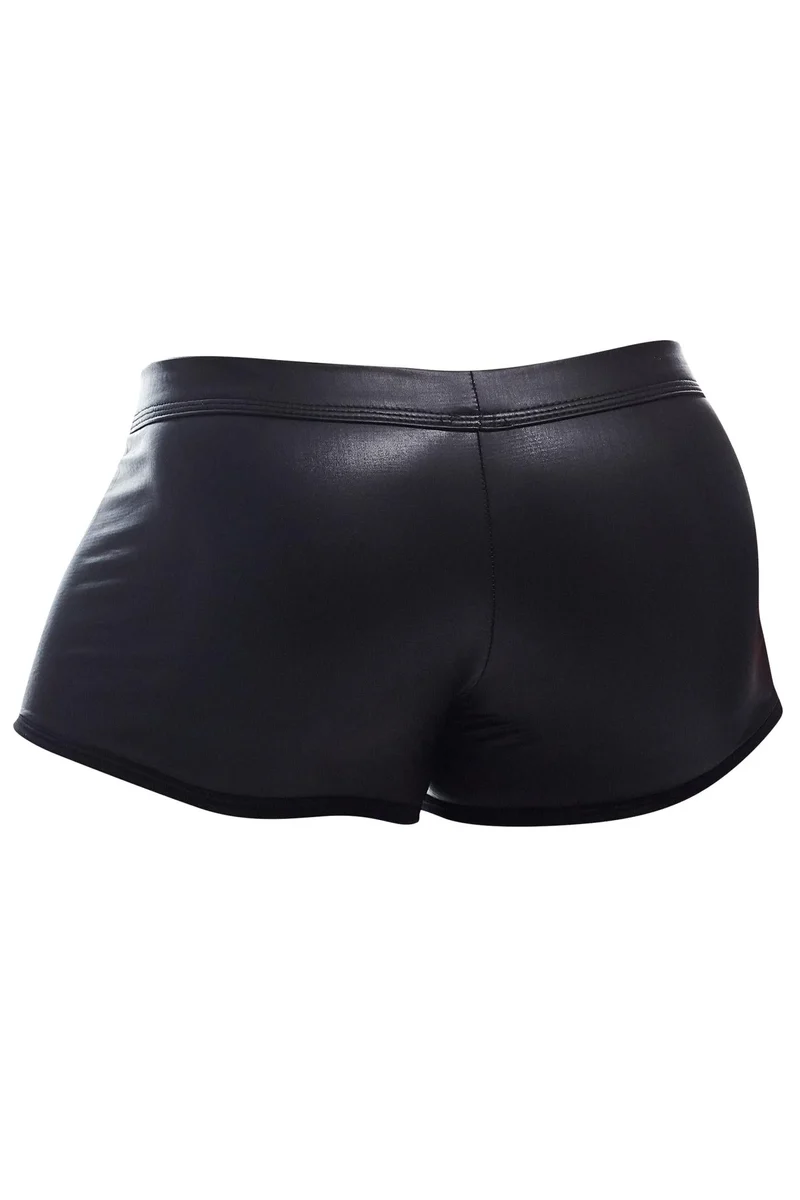 Cut4Men – Schwarzer Wetlook Boxer (BL4CK03)
