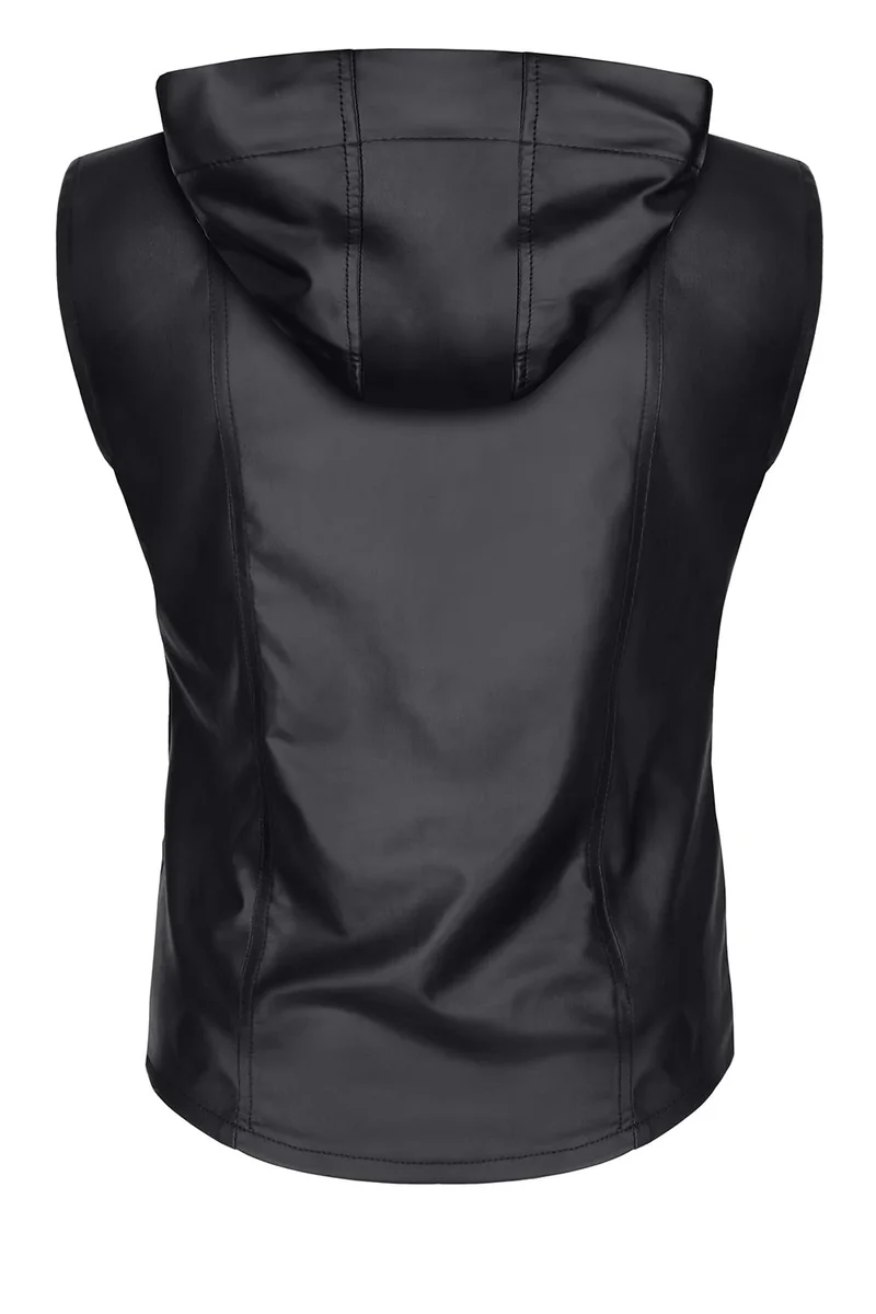 Herren Weste RMDario001 schwarz von Regnes Festish Planet